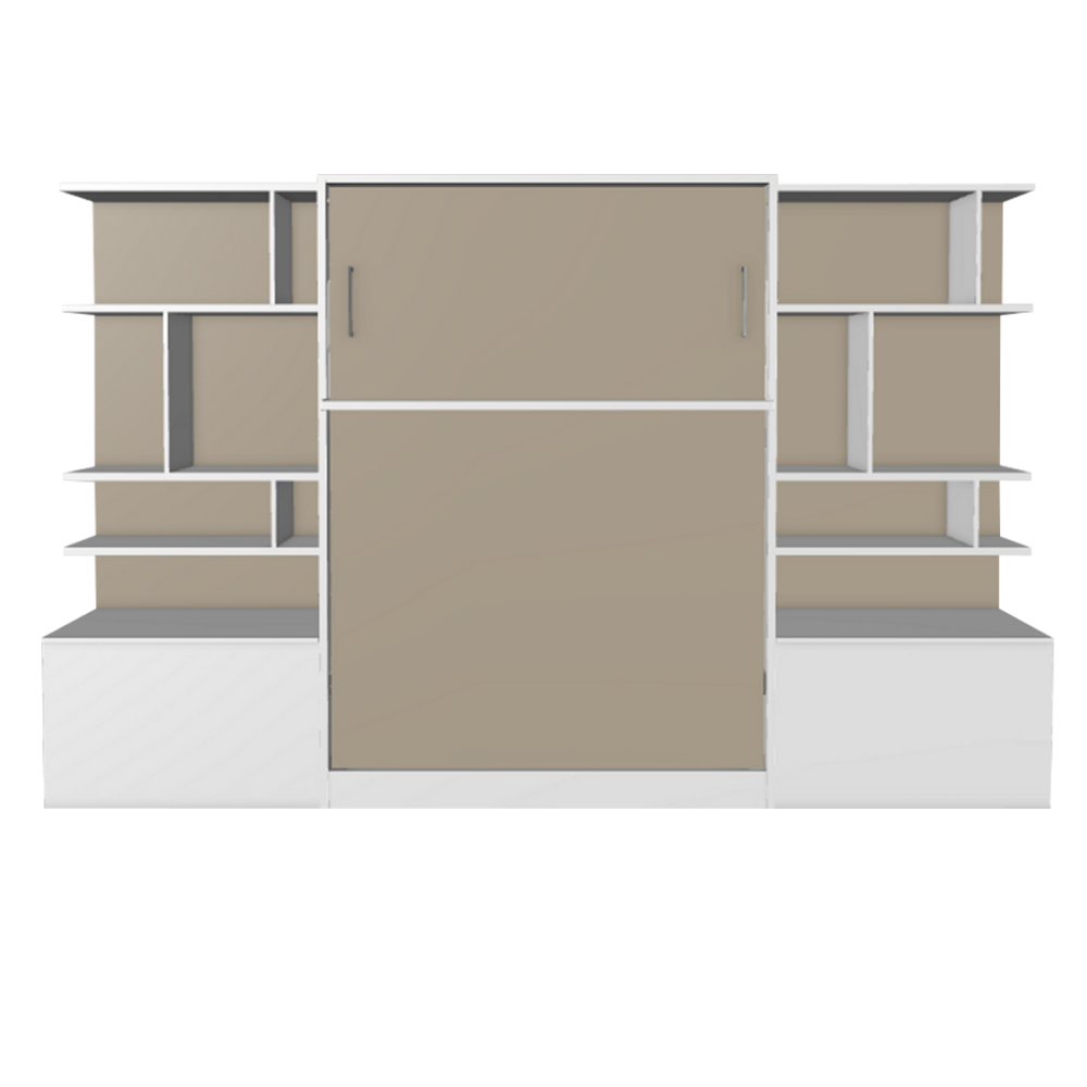 Multimo Royal Schrankbett Set, 3-tlg. inkl. Matratze